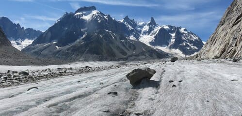 Sur la Mer de Glace