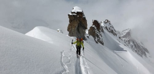 Le tour du Grand Paradis à ski