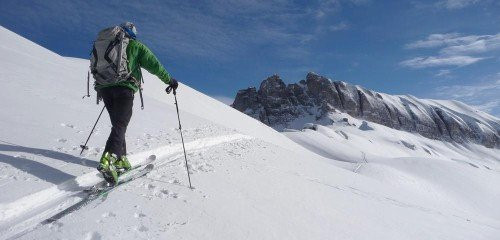 Ski de rando aux Contamines