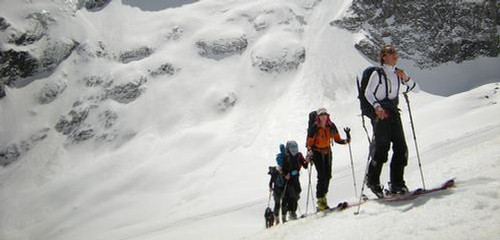 Ski aux sources de la Romanche