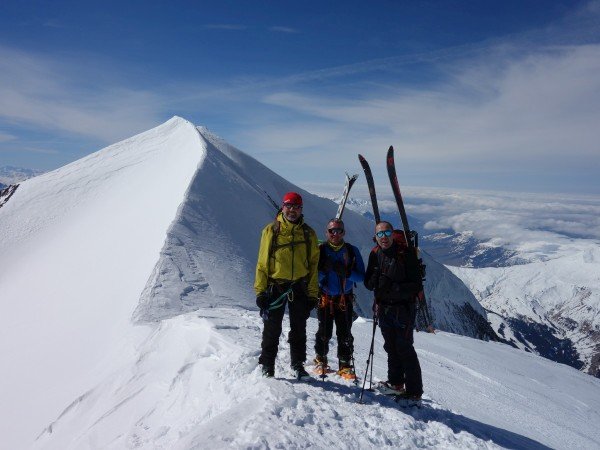 Guide skiia lpinisme 2 jours domes miage