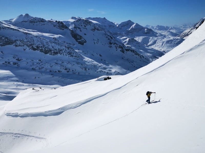 Guide raid ski Evettes Carro Haute Maurienne