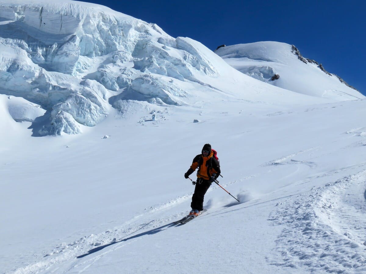 Guide raid ski Mont-Rose