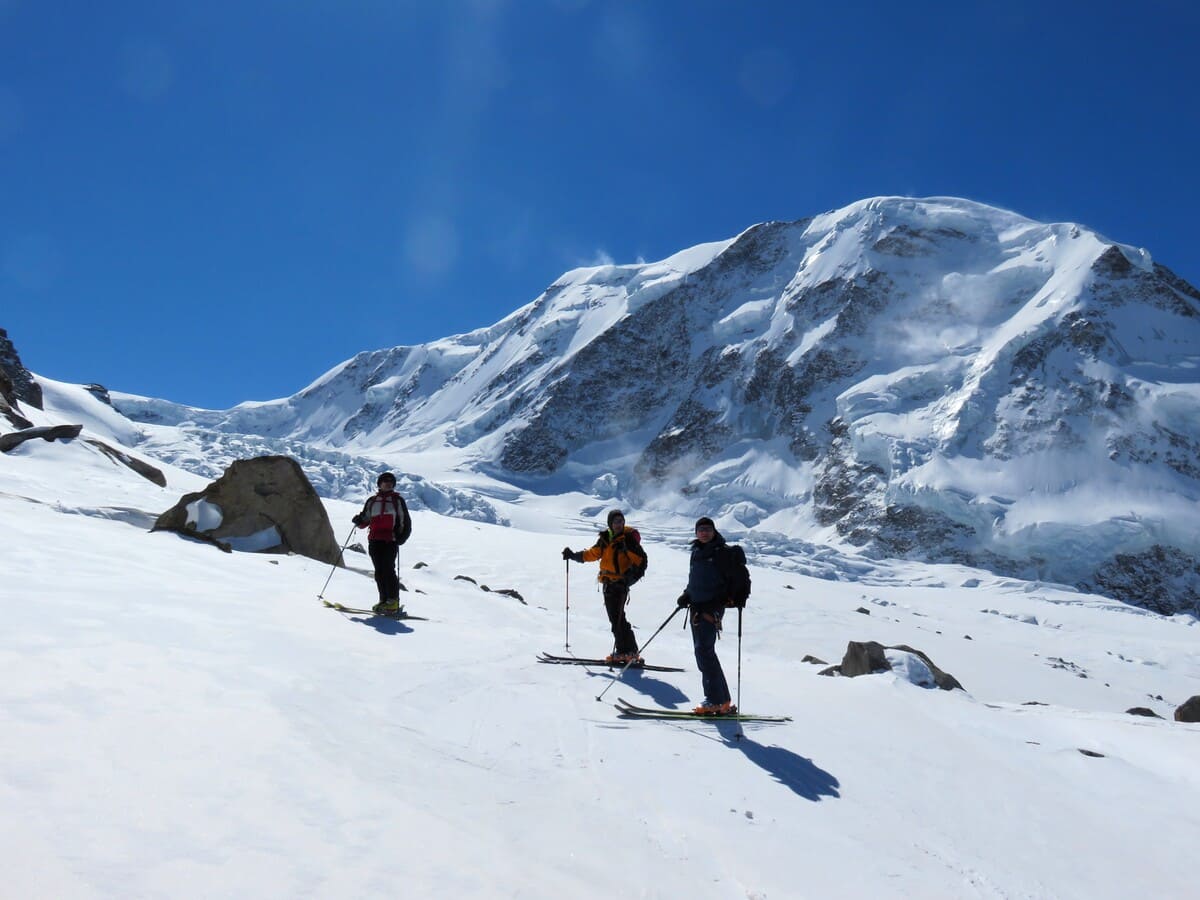 Guide raid ski Mont-Rose