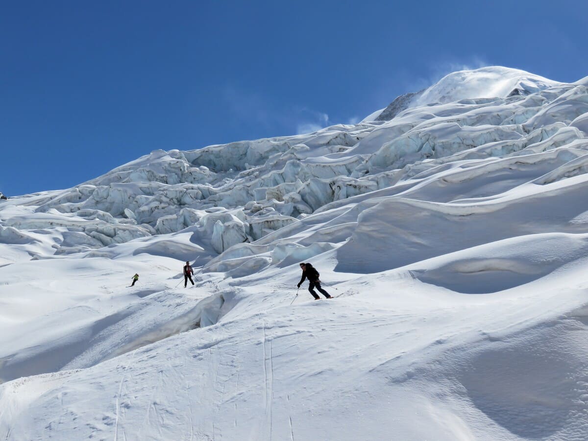 Guide raid ski Mont-Rose